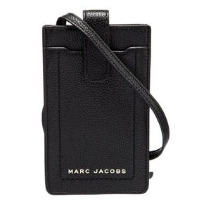 Marc Jacobs Black Leather Crossbody Bag/Phone Bag